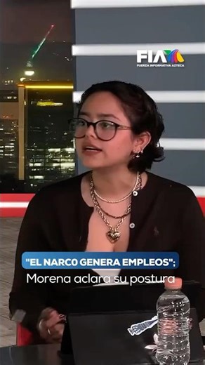 Adriana Marín, declaró que el crimen organizado representa una importante fuente de empleo
