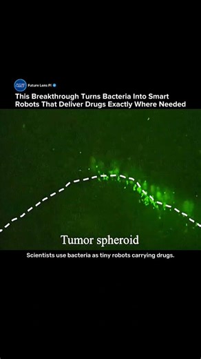 Scientists Turn Bacteria Into Micro Robots That Can Deliver Drugs Inside the Body #robot #medical