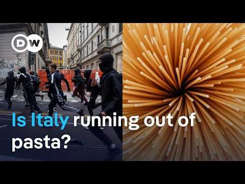 Fuel protests force Italian pasta factories to shut down | DW News