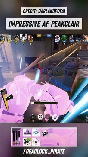 Peak Peakclair ✋😮🤚 #deadlock #deadlockclips