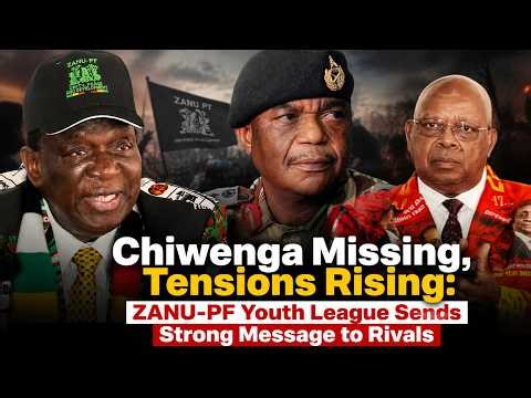 Chatsva🙄😮Chiwenga Missing, Tensions Rising: ZANU-PF Youth League Sends Strong Message to Rivals