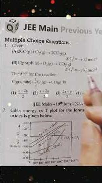 Thermochemistry 📌 Physical chemistry 📌 #jeeproblems #neet #jee #cuet #neetmotivation #jeemotivation