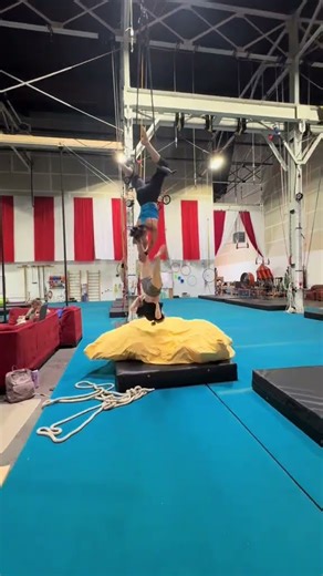 Duo static trapeze #aerialart #circus #viral #fyp #foryoupage #duotrapeze #statictrapeze