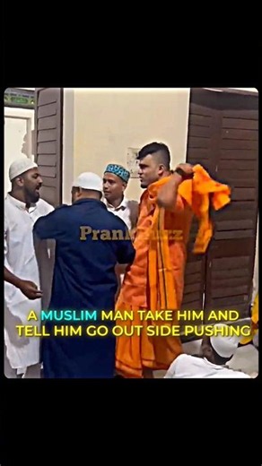 They Tried to Throw Him Out... Then Everyone Stood With Him ❤️🇮🇳 #Humanity #Unity