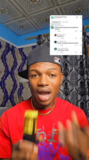 Using Mobile Phones as Microphones for Recording