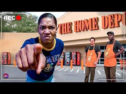 When Shoplifters Get Caught at Home Depot