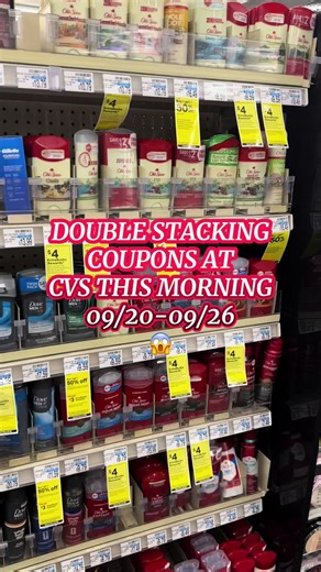 CVS GLITCH??! 👀 DOUBLE STACKING COUPONS!!!! The $7 OFF 2 AND $5 OFF 3 Old Spice coupons are attaching to 3 deodorants instead of requiring you to grab 4! 😳👏 BUTTTT even if you only grab 2, this is STILL a really great deal so do whichever one works best for YOU!!! Check your app, scan your products, and see if those coupons are attaching! ❤️ and don’t forget if you’re NEW to Ibotta, use my referral code qrkqfnj for an EXTRA $5 on your first receipt!!! If you score this one, COME BACK AND LET 