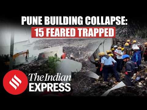 Pune Building Collapse: 15 Trapped As Garbage Mound Triggers Disaster