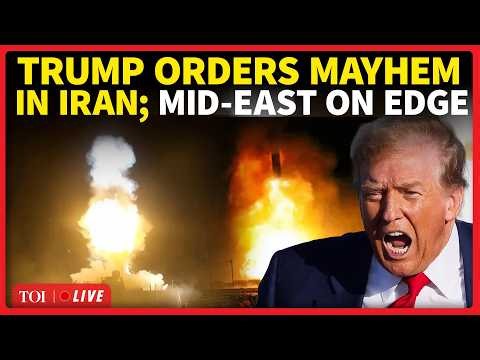 Trump Unleashes Strikes On Iran; CENTCOM Hits Targets Again; Explosions Rock Southern Iranian Cities