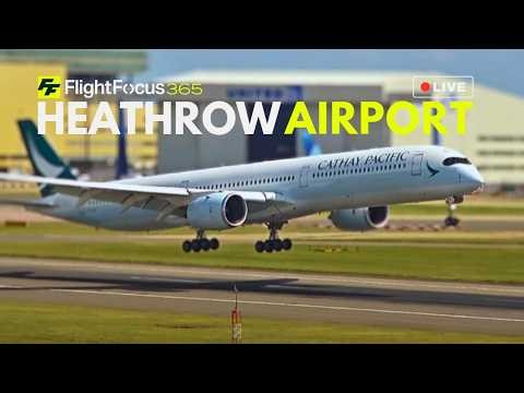 Heathrow Airport Live - Saturday 27th June 2026
