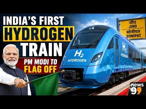 PM Modi To Launch India's First Hydrogen-Powered Train In Haryana | News9