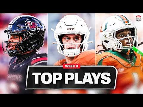 BEST PLAYS & MOMENTS from Week 8 of the 2026-27 college football season 🔥 | ESPN College Football