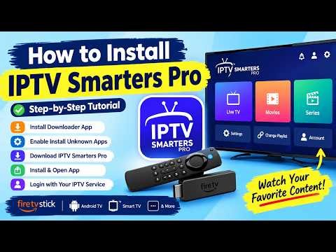 How to Install IPTV Smarters Pro – Step-by-Step [2026]