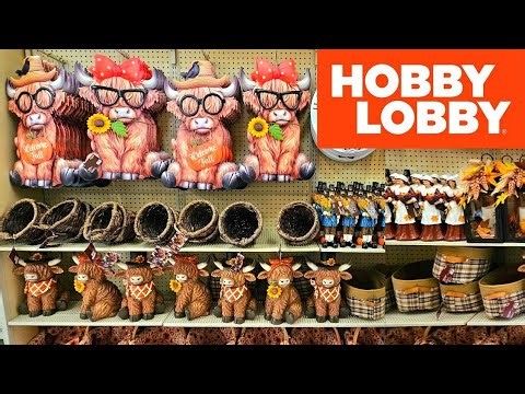 HOBBY LOBBY SHOP WITH ME 🍂 FALL DECOR HAS ARRIVED! 2026