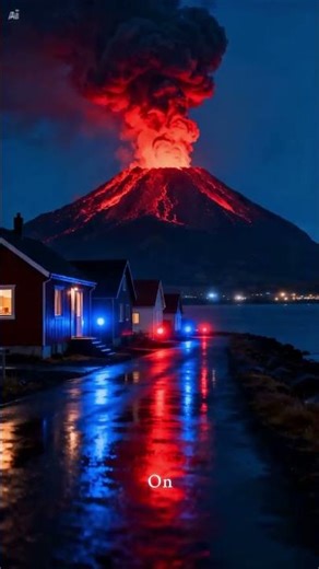 Iceland Volcano Eruptions – Fire and Ice Collide 18 Second History #icelandvolcano#volcanoeruption