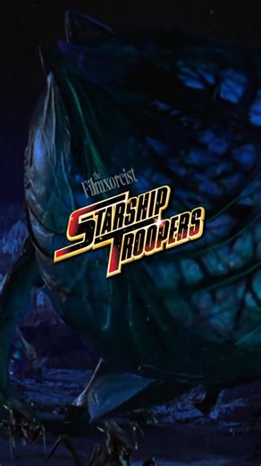 The 𝙛𝙞𝙡𝙢xorcist 🖤 on Instagram: "I'm doing my part! 🪳 🍿 • Starship Troopers (1997) Director • Paul Verhoeven #moviescenes #horrormovies #starshiptroopers #dystopia #Creepy"