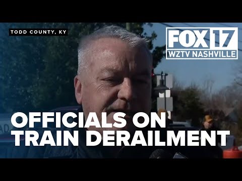 FULL PRESSER: Officials provide update on Kentucky train derailment