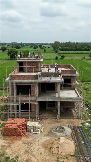 House Construction Step by Step🔥 Full Process #construction #house #civilwork #shorts #sitework