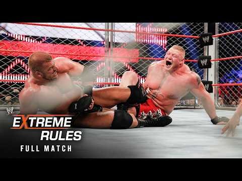 FULL MATCH: Triple H vs. Brock Lesnar | Steel Cage Match: WWE Extreme Rules 2013