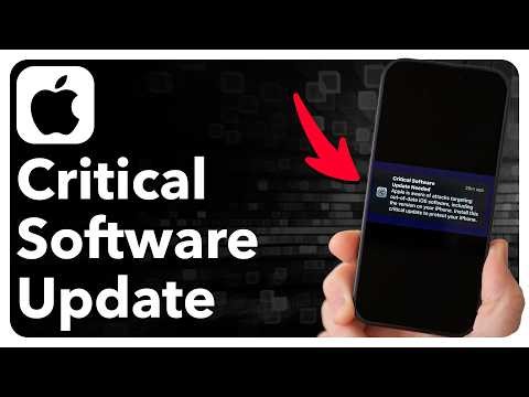 How To Fix Critical Software Security Update On iPhone