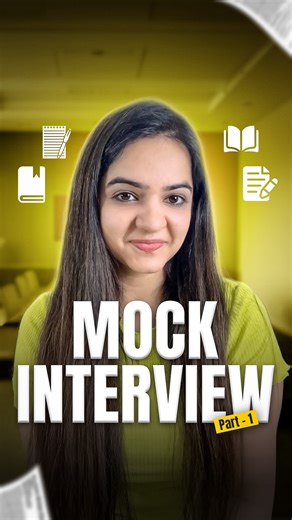 ✅ Comment ‘PDF’ if you want all these interview Q&A in your DM 💌 In this video, I conducted a Walk Interview and covered all the most commonly asked interview questions with sample answers on screen ✅ 🔥 Your task: Don’t just watch. Read the sample answers loudly (yes, OUT LOUD). That’s how you build confidence improve communication stop fumbling in interviews. 📌 Save this reel before your next interview. 📤 Share it with a friend who has interviews lined up. Follow @adv_dikshaarora for part 2