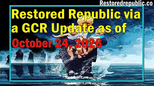 Restored Republic via a GCR Update as of October 24, 2026 - Judy Byington.
