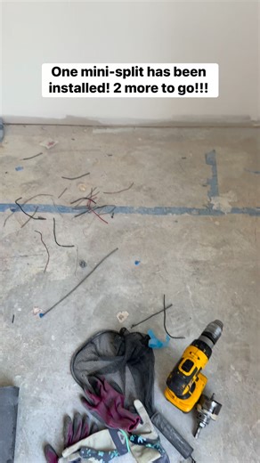 Savannah Mansfield on Instagram: "Thank goodness for a handy hubby and even handier friends!! One mini-split has been installed and we have one more downstairs and one upstairs then the pool house will be fully temperature controlled. We have picked all the sizes for the lower cabinets and hoping to have those put in this next week!!! It’s coming along and I can’t wait til it’s done and we can spend time out there! #MansfieldMagic #MakingMansfieldManor #diy #hvac #HomeImprovement #poolhouse #pro