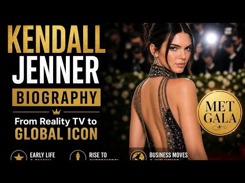 Kendall Jenner Biography — From Reality TV to Runway Icon & Met Gala Queen #metgala 