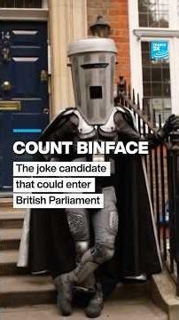 Count Binface: The joke candidate that could enter the British Parliament • FRANCE 24 English