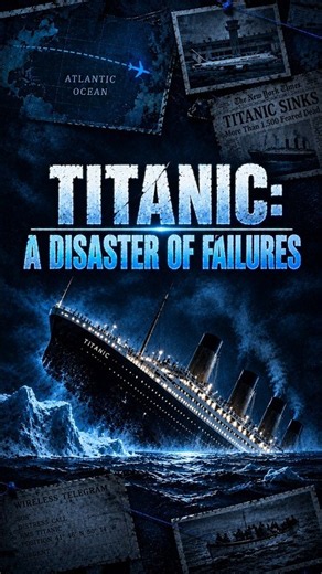 Titanic Sinking: The Fatal Chain of Failures Behind the Disaster #shortsviral #facts #titanic