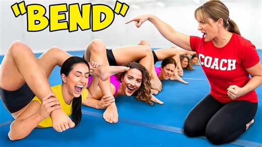 Contortionists endure intense training at a strictly disciplined flexibility school