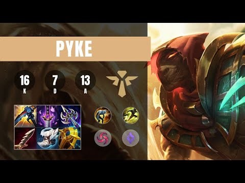 Pyke Support vs Leona - EUW Challenger Patch 26.01