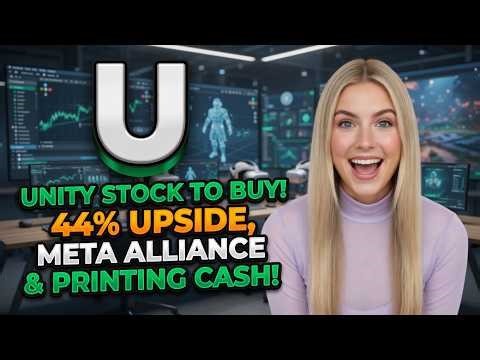 Unity Stock To Buy! 44% Upside, Meta Alliance & Printing Cash! U Stock Analysis