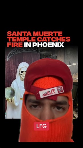 Santa Muerte temple accident near Phoenix Arizona — donation warning