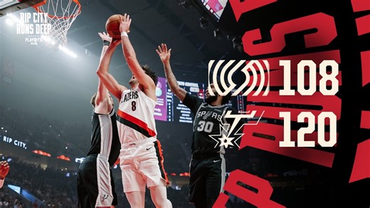 Portland Trail Blazers 108, San Antonio Spurs 120 | Game 3 Playoff Highlights | April 24, 2026