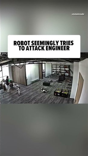 Robot Seemingly Tries To Attack Engineer