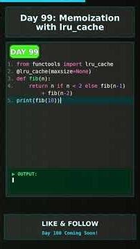 PYTHON'S SECRET SPEED BOOST! 🤯 DAY 99 SOLVED! #shorts #viral