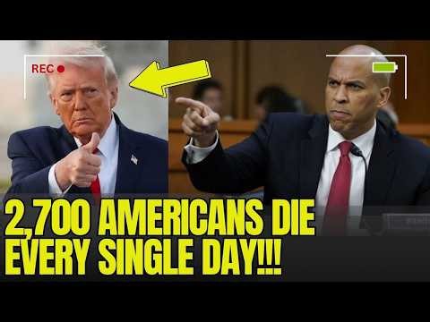 Booker Tells Trump Every Single Day Death Related To Diet Diseases In America