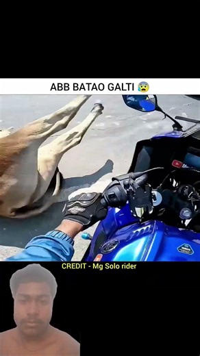 𝗣𝗿𝗮𝘆 𝗙𝗼𝗿 𝗖𝗼𝘄 🐄😰💥 𝗠𝗼𝘁𝗼𝘃𝗹𝗼𝗴𝘀 #shorts​ #cow​ #motovlog​