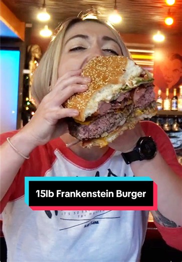 15lb Frankenstein Burger Challenge: Team Eating Strategy