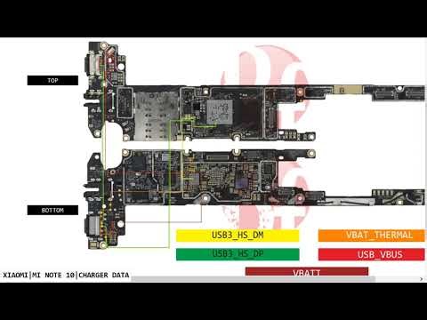 XIAOMI MI NOTE 10 Charging Problem Slow & Section Repair OVP IC Bypass & Battery BSI ID Ways ✅