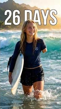 Why she went back into the water after a shark attack