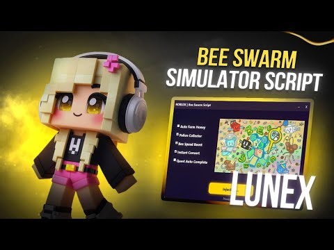 Bee Swarm Simulator Script (NO KEY) - New Update, Auto Farm, Auto Quest, Auto Sprinkler & More