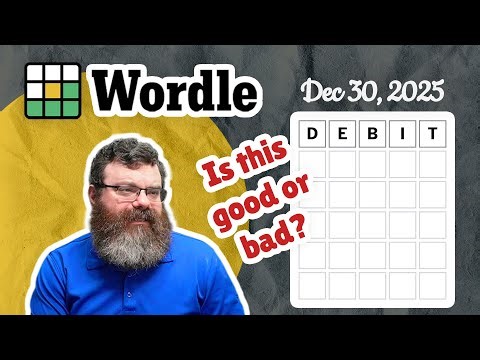 This is maybe good? | Wordle #1655 (Dec 30th, 2025)