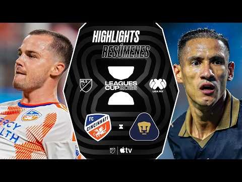 FC Cincinnati vs. Pumas | Leagues Cup | Full Match Highlights