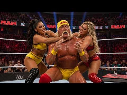 HULK HOGAN VS LEELA KHAN #wweraw