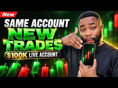 Back on My $100K Live Account | Same Strategy, New Trades
