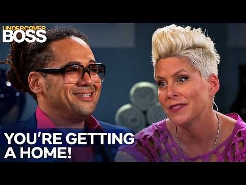 CEO Gives Employee A $250K Home After Hearing His Story! | Undercover Boss USA Season 6 Episode 5