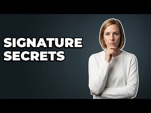 Can A Signature Help Identify A Criminal?