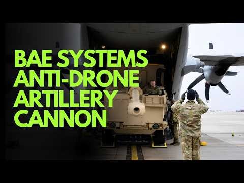 Drone Killer! BAE Systems Unveils Mind-Blowing Anti-Drone Artillery Cannon